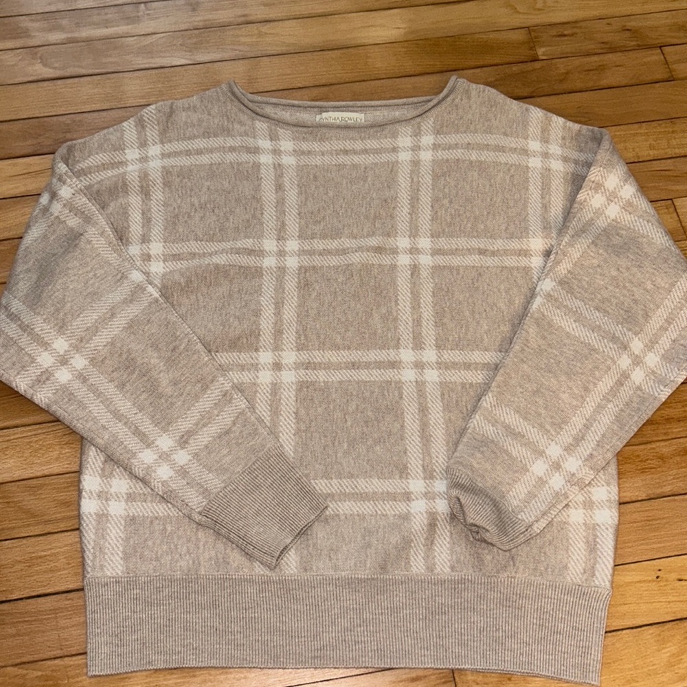 PLAID SWEATER